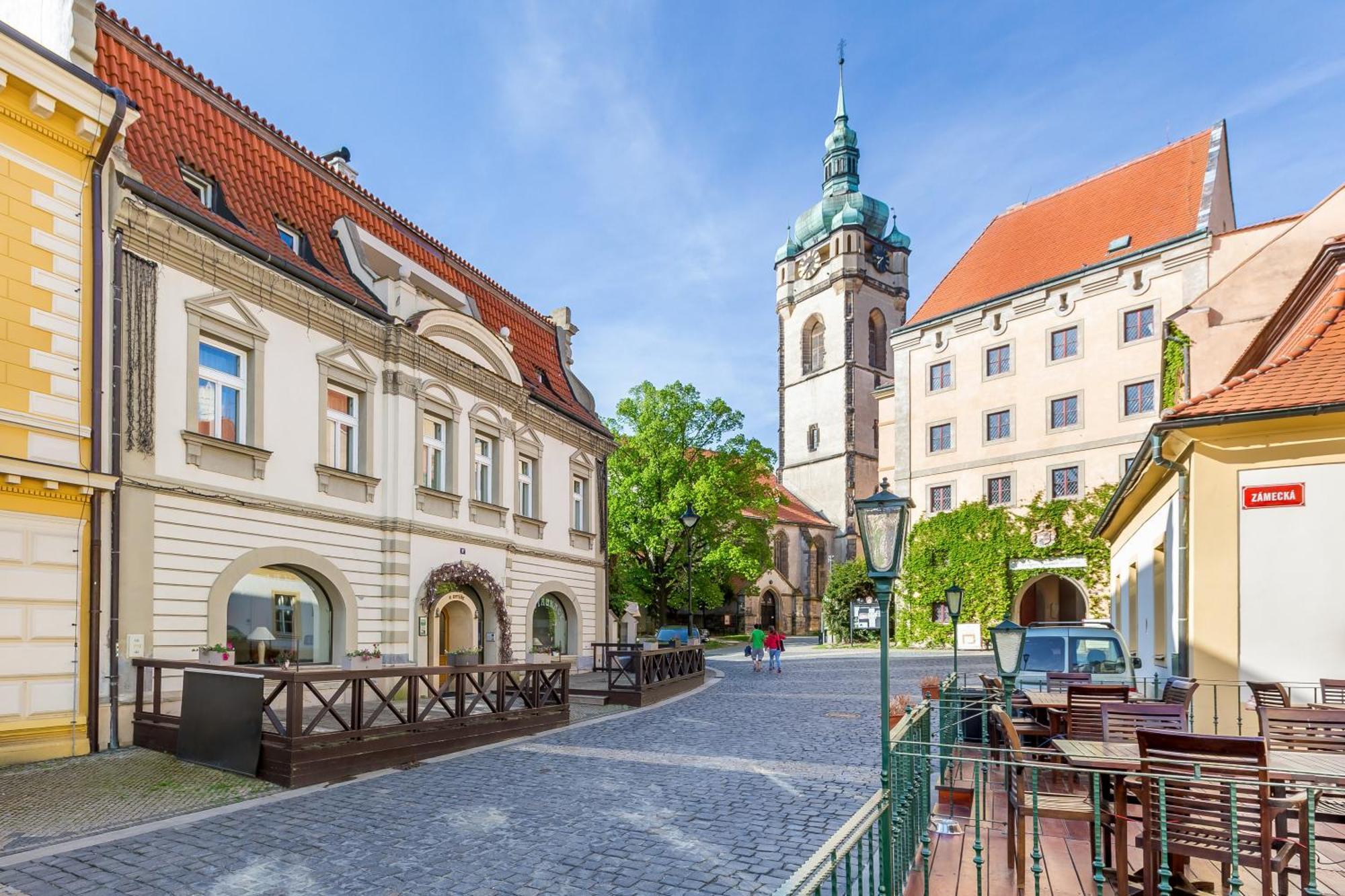 Hotel U Rytire Mělník エクステリア 写真