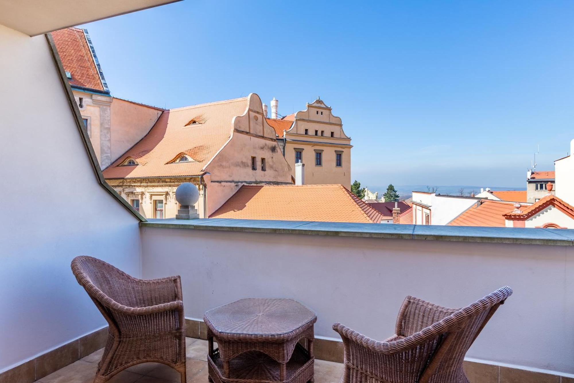 Hotel U Rytire Mělník エクステリア 写真